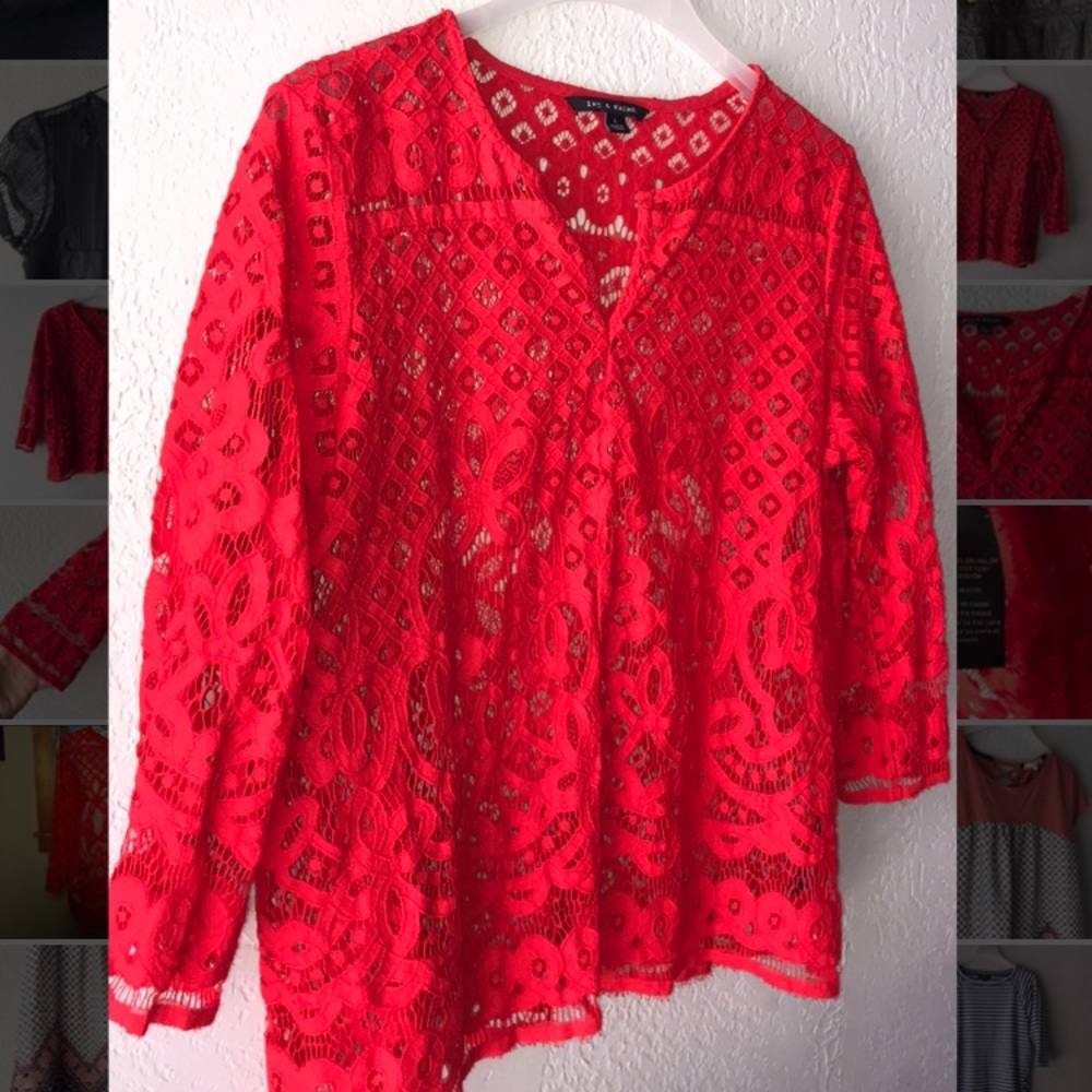 Zac & Rachel Lace Top